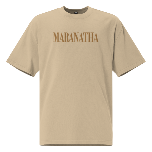 Maranatha Oversized T-Shirt Khaki