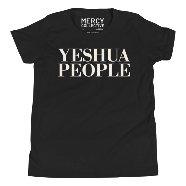 Yeshua People Youth Black T Shirt