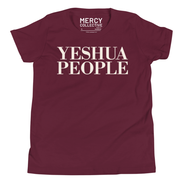 Yeshua People Youth Maroon T Shirt